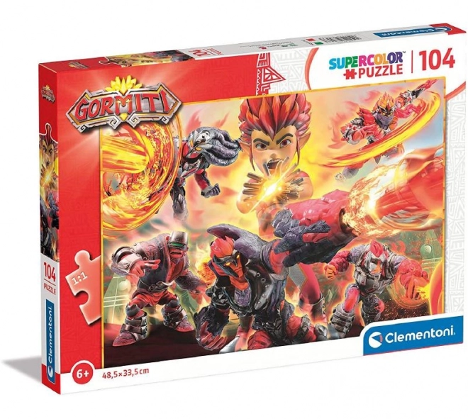 Clementoni Puzzle Gormiti Feuer 104 Teile