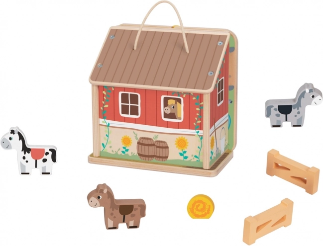 Mein erster Pferdestall für Kinder