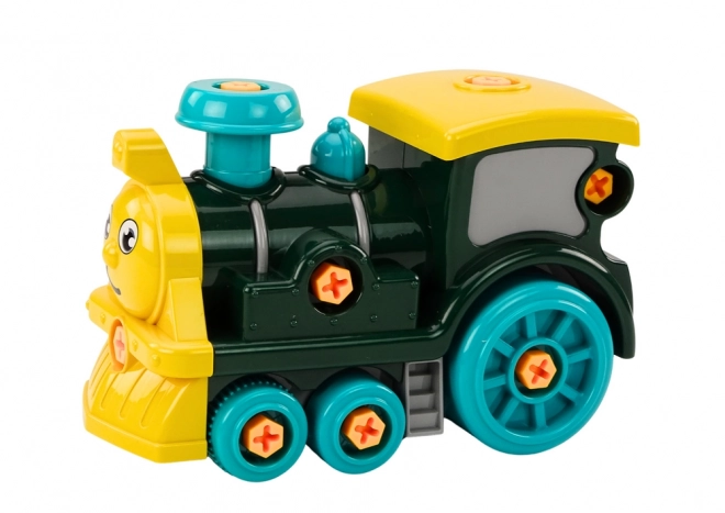 DIY Aufbaulokomotive für Kinder - Grün