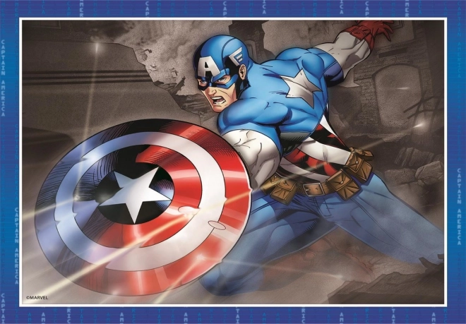 Clementoni Puzzle 4-in-1 Die Avengers