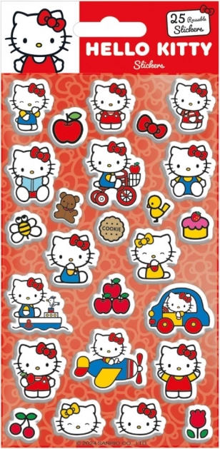 Hello Kitty 3D Aufkleber