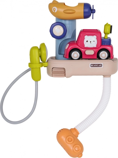 Interaktive batteriebetriebene Dusche