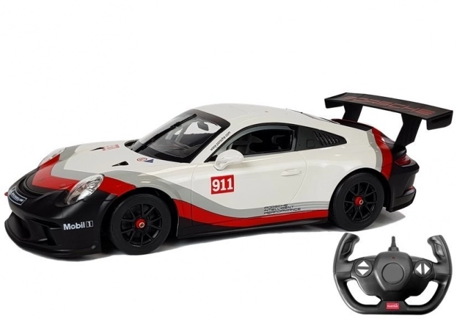 Ferngesteuertes Auto Porsche 911 GT3 CUP Rastar 1:14 weiß