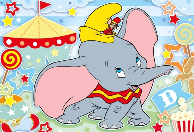 Clementoni Puzzle Dumbo Maxi 24 Teile