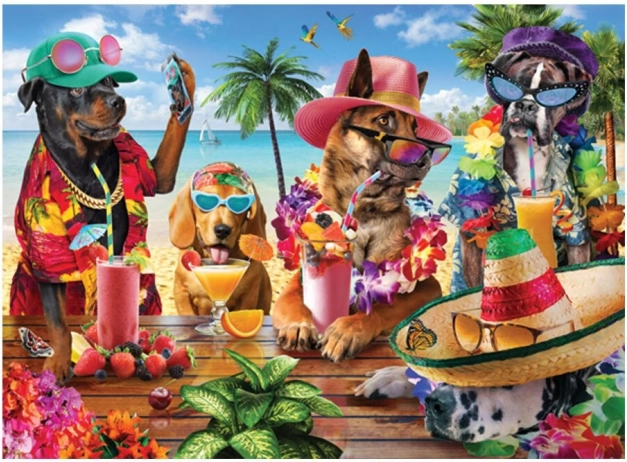 Puzzle Tropische Party 1000 Teile ANATOLIAN