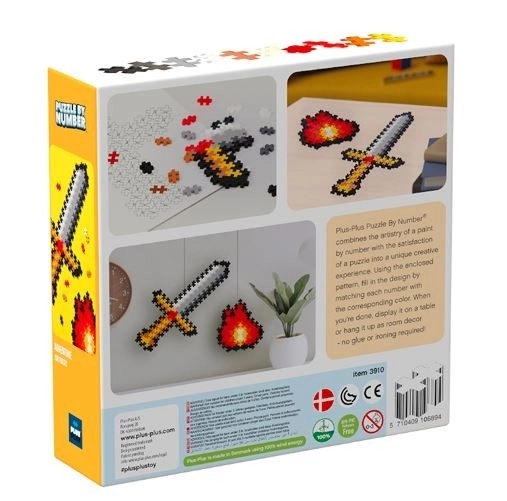 Plus-Plus Bausteine Puzzle nach Zahlen - Abenteuer 250 Teile