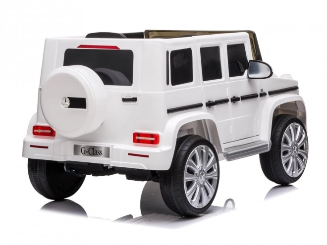 Elektrisches Kinderauto Mercedes G500 Weiß