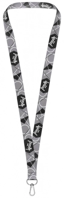 Schlüsselanhänger Lanyard in Grau