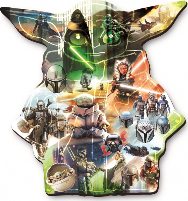 Holzpuzzle TREFL The Mandalorian: Geheimnisvoller Grogu