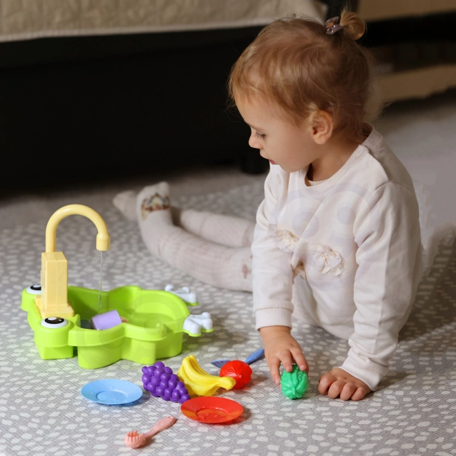 Woopie Küchenspüle Frosch mit Wasserfunktion