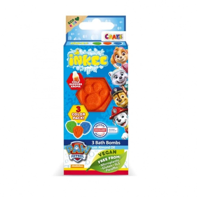 Inkee - Mini-Pack Badebomben Paw Patrol