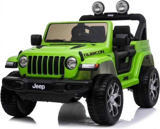 Batteriebetriebenes Auto Jeep Rubicon 4x4 grün