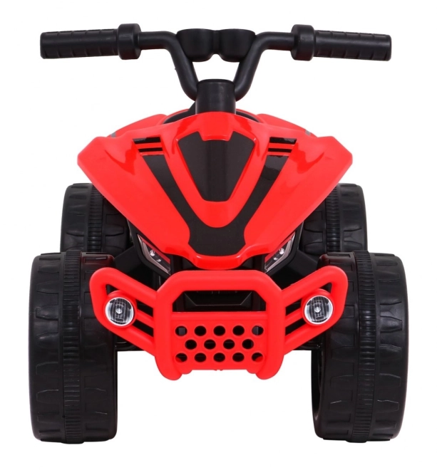 Quad Little Monster Elektrofahrzeug für Kinder Schwarz – Rot