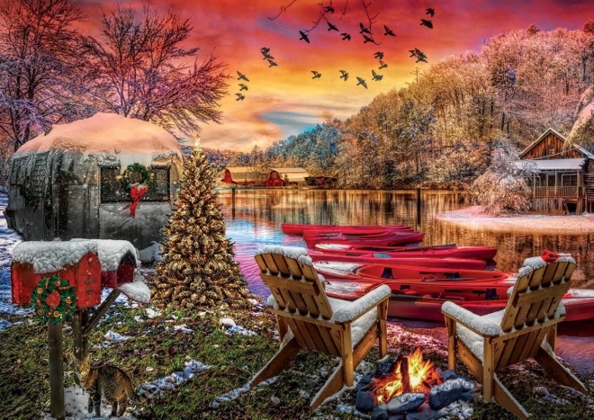 Puzzle Lagerfeuer 2000 Teile