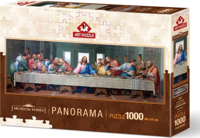 Panoramapuzzle: Die letzte Abendmahl 1000 Teile