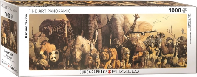 Eurographics Panoramapuzzle Noahs Arche 1000 Teile