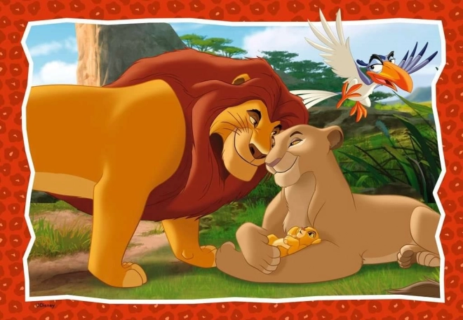 Puzzle Disney Der König der Löwen 2x24 Teile