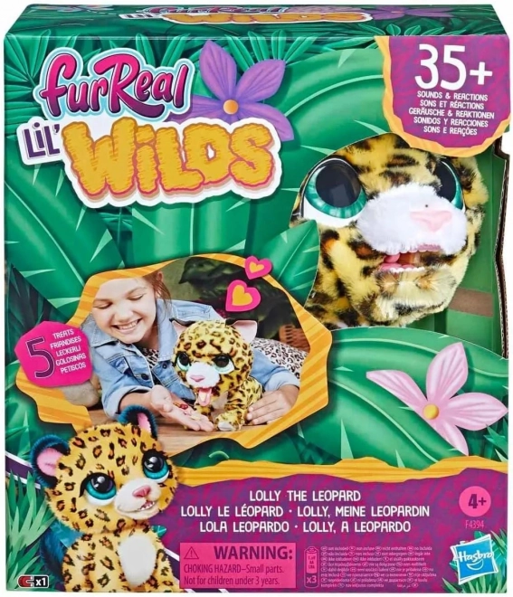 FurReal Lil Wilds Lolly der Leopard Plüschtier