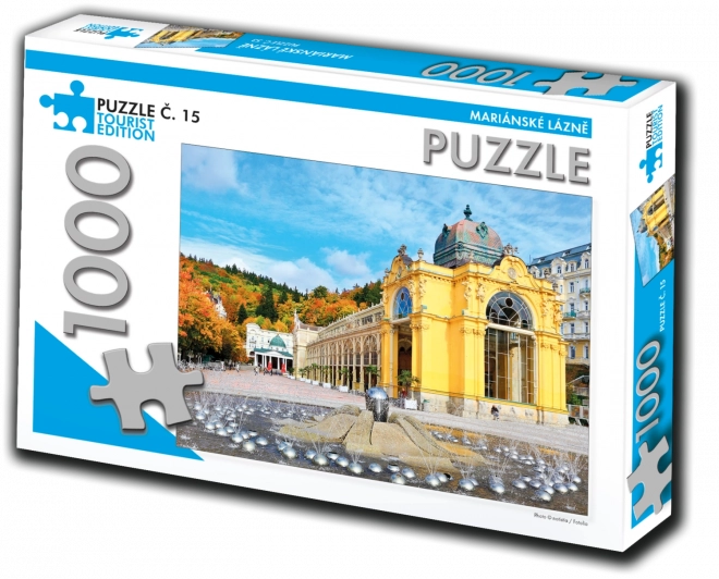 Touristen-Puzzle Marienbad 1000 Teile