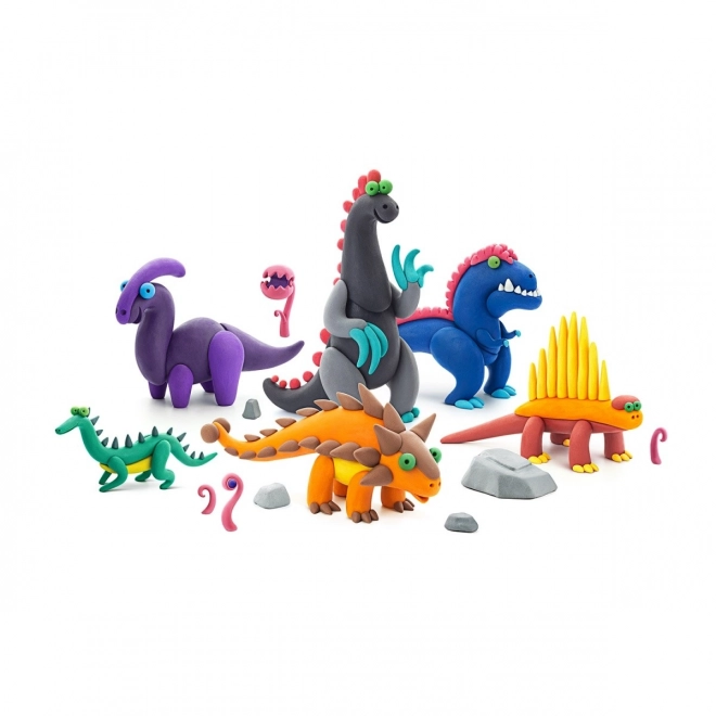 Hey Clay Mega Dinosaurier Modellier-Set