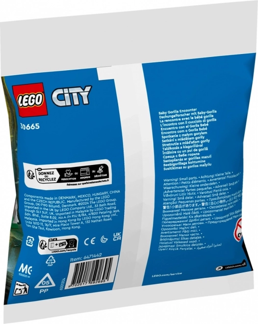 Lego City Dschungel-Abenteuer mit kleinem Gorilla