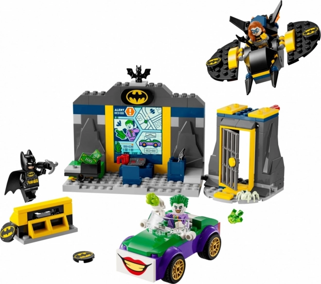 Batman Höhle mit Batman, Batgirl und Joker