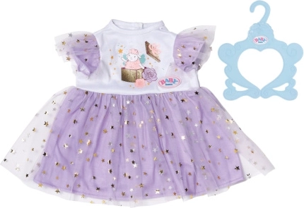 Baby born lila Kleidchen mit Tutu für Puppen 43 cm
