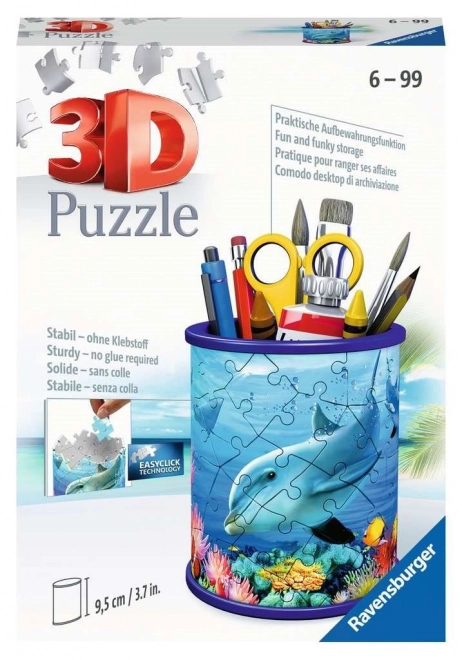 Ravensburger 3D Puzzle Stifthalter: Unterwasserwelt