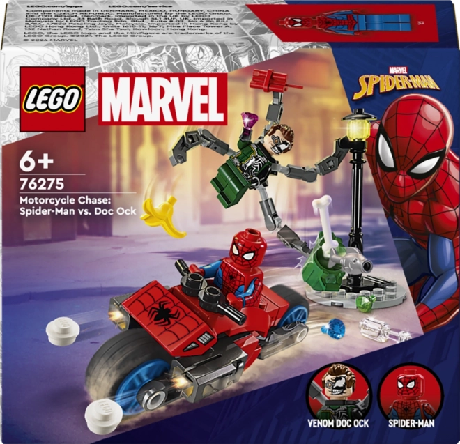 LEGO Spider-Man Motorrad Verfolgung: Spider-Man vs. Doc Ock