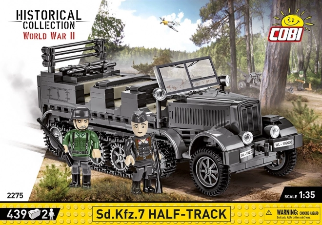 Zweiter Weltkrieg Sd.Kfz. 7 Halbkettenfahrzeug Modellbauset