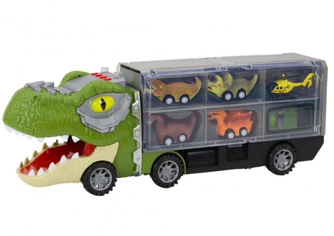 Dinosaurier Transport Lkw mit Spielzeugautos