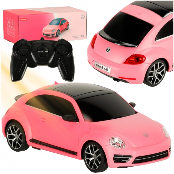 Ferngesteuertes Auto Volkswagen Beetle UV in Pink