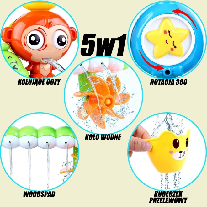 Woopie Affen Badespielzeug mit Becher