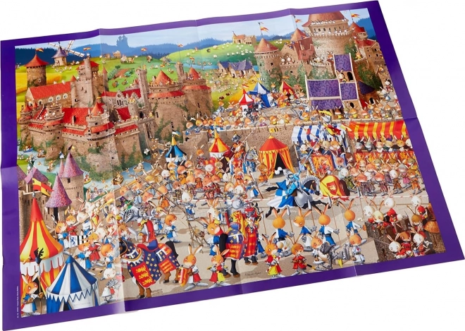 Heye Puzzle Kaninchenkämpfe 1000 Teile