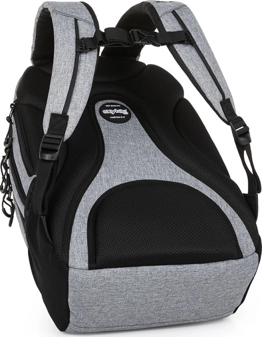 Studentenrucksack mit Etui OXY Sport Grau Melange