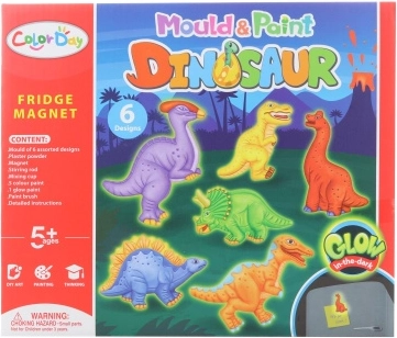 Herstellung von leuchtenden Dinosauriermagneten