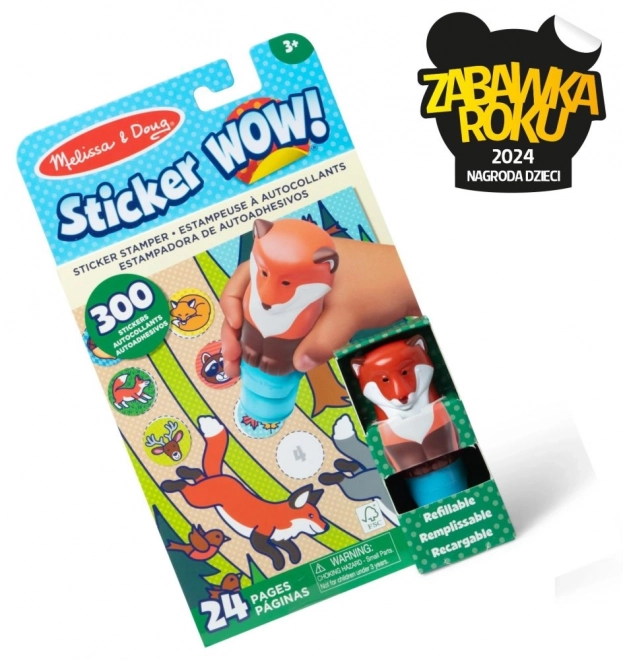 Sticker WOW! Stempel mit Stickern - Fuchs