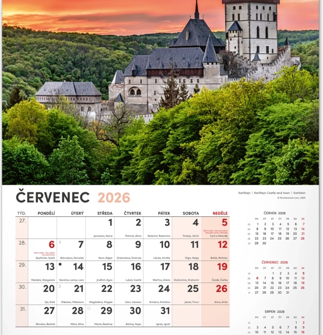 Wandkalender Mein Land 2026