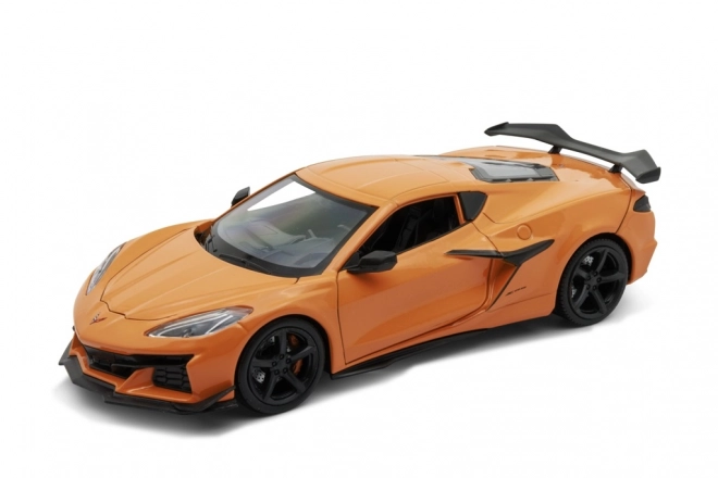 Welly 2023 Chevrolet Corvette Z06 Modellauto 1 : 24 Orange