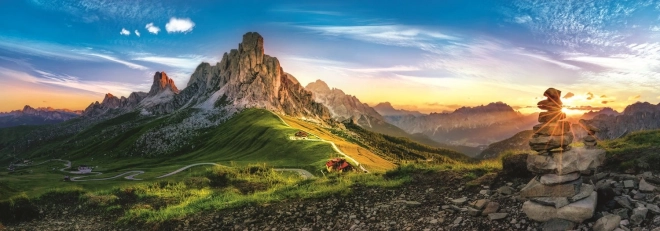 Panoramapuzzle Passo di Giau Dolomiten 1000 Teile