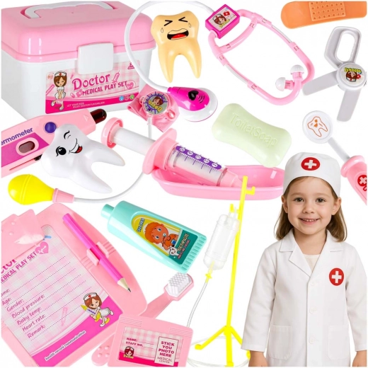 Koffer voller Zubehör für Arzt und Zahnarzt