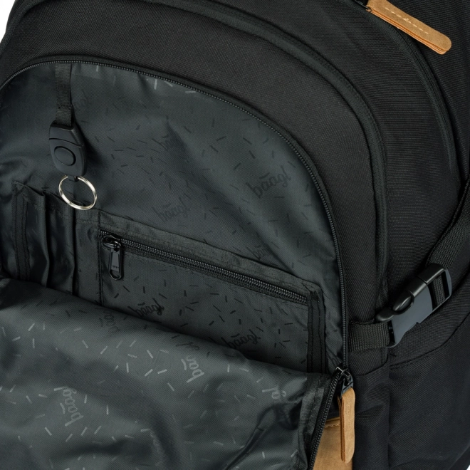 Baagl 3er Set Skate Darkness: Rucksack, Federmäppchen, Beutel