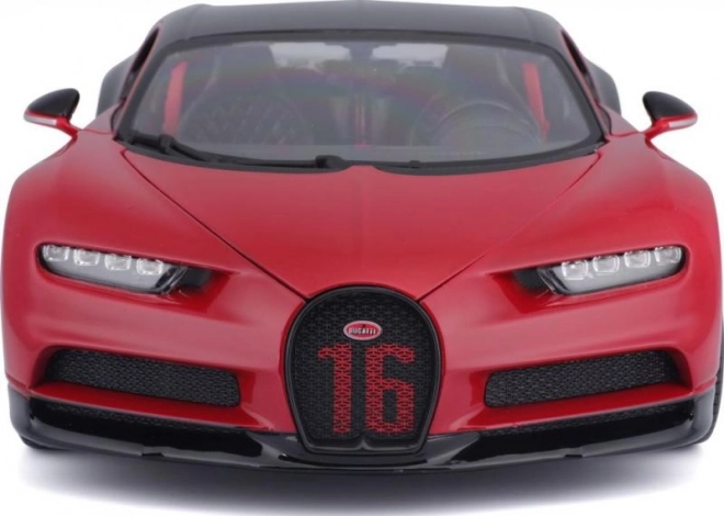 Bburago Bugatti Chiron Sport Modellauto 1:18 Rot