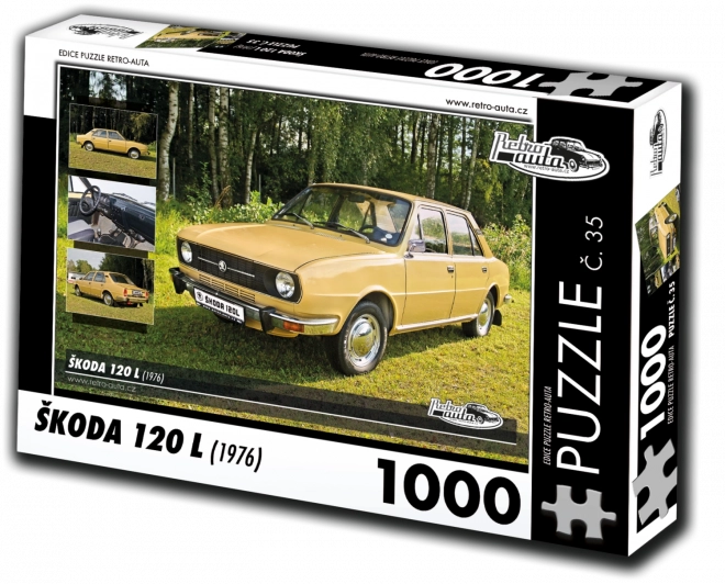 Retro-Autos Puzzle Skoda 120 L 1000 Teile