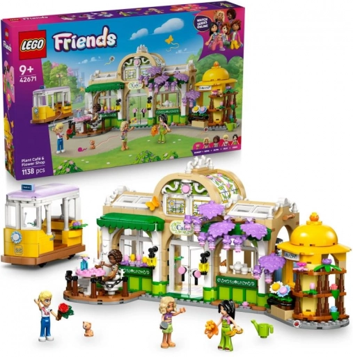 LEGO Friends Grüne Cafébar und Blumenladen