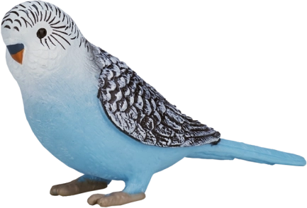 MOJO Wellensittich blau Figur