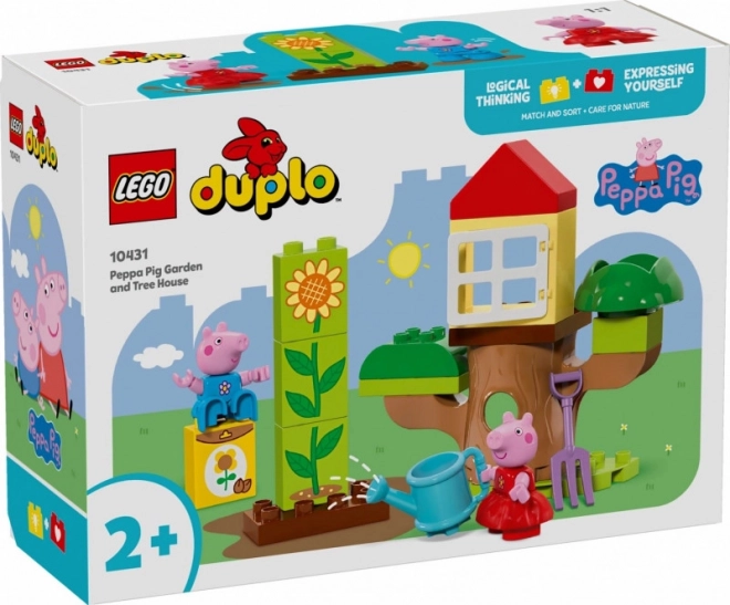 Duplo Peppa Wutz Garten und Baumhaus