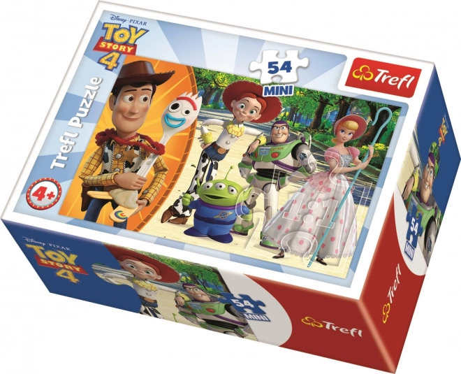 Trefl Puzzle Toy Story 4: Woody, Bo Peep und Jessie