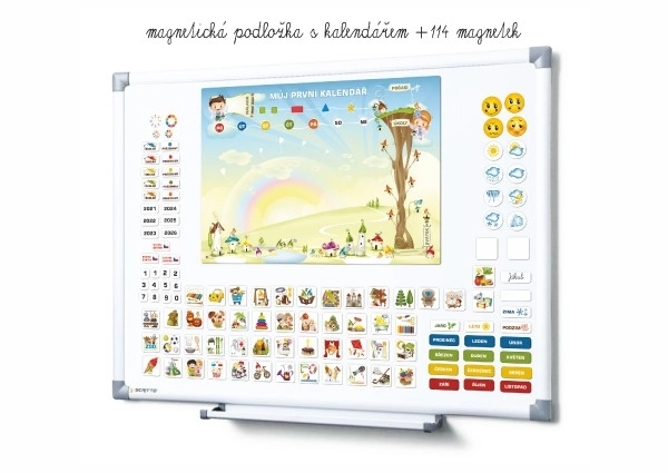 Magnetischer Kalender für Kinder