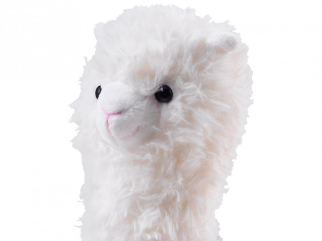 Flauschiges Lama Plüschtier 28cm – grün